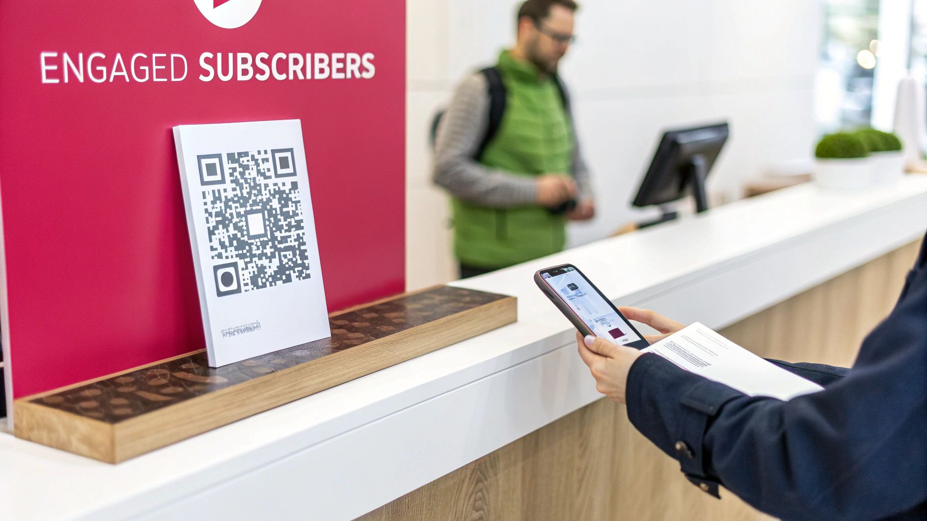 Person writing a text message on their phone