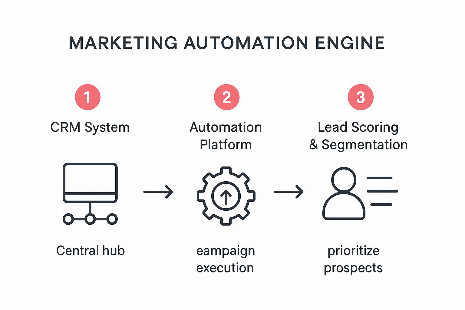 Infographic about automated marketing strategy