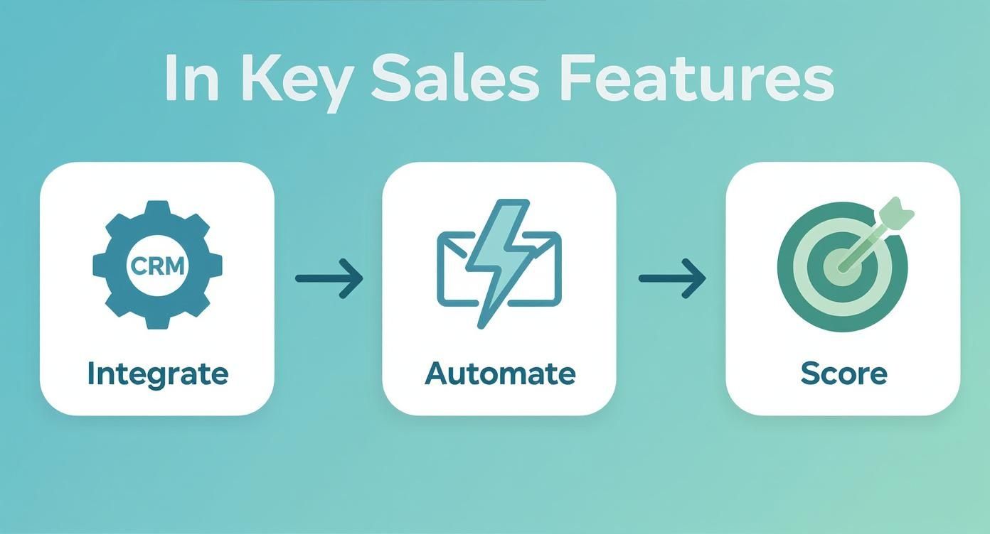 Infographic about what is sales automation