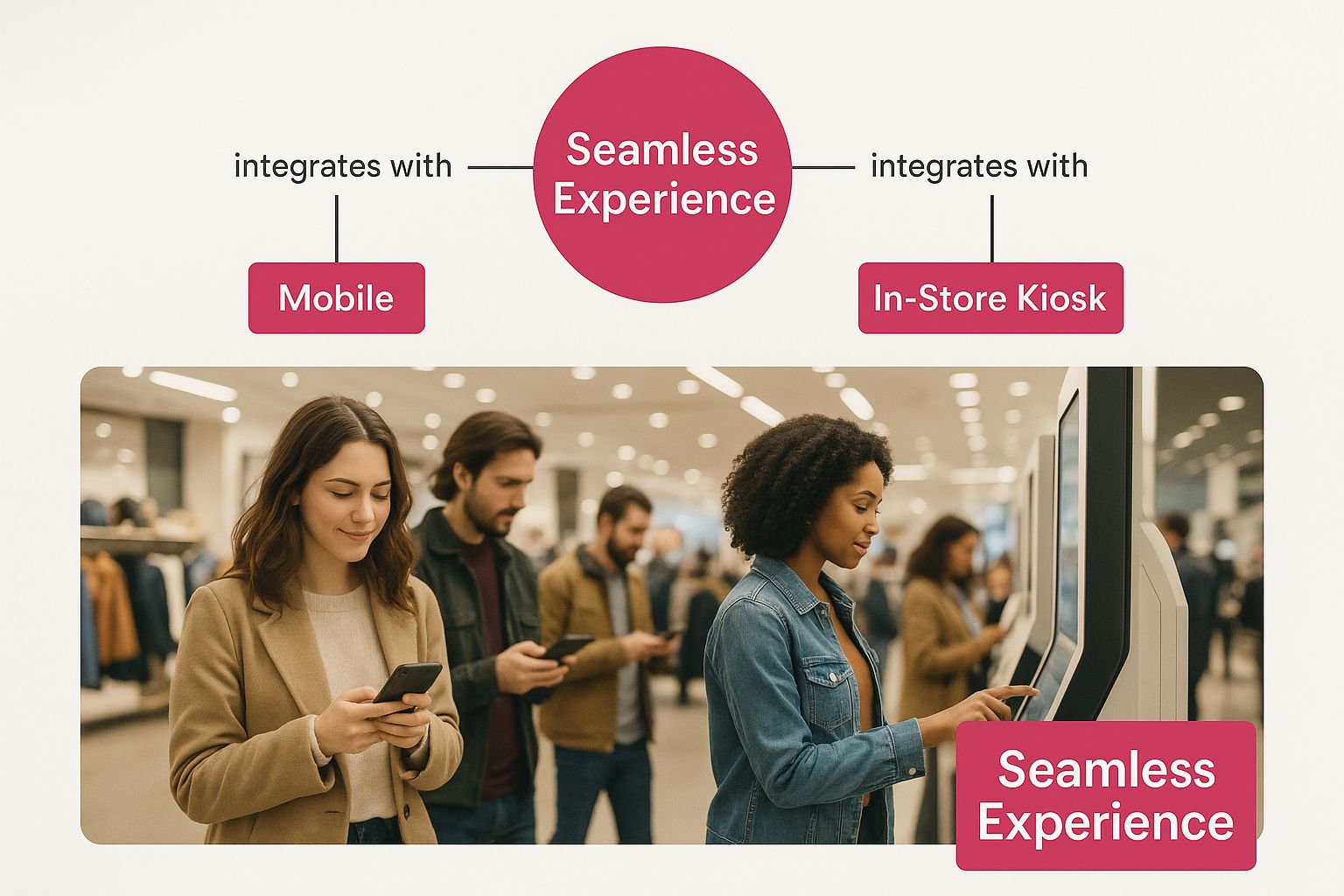 Infographic about omnichannel customer experience
