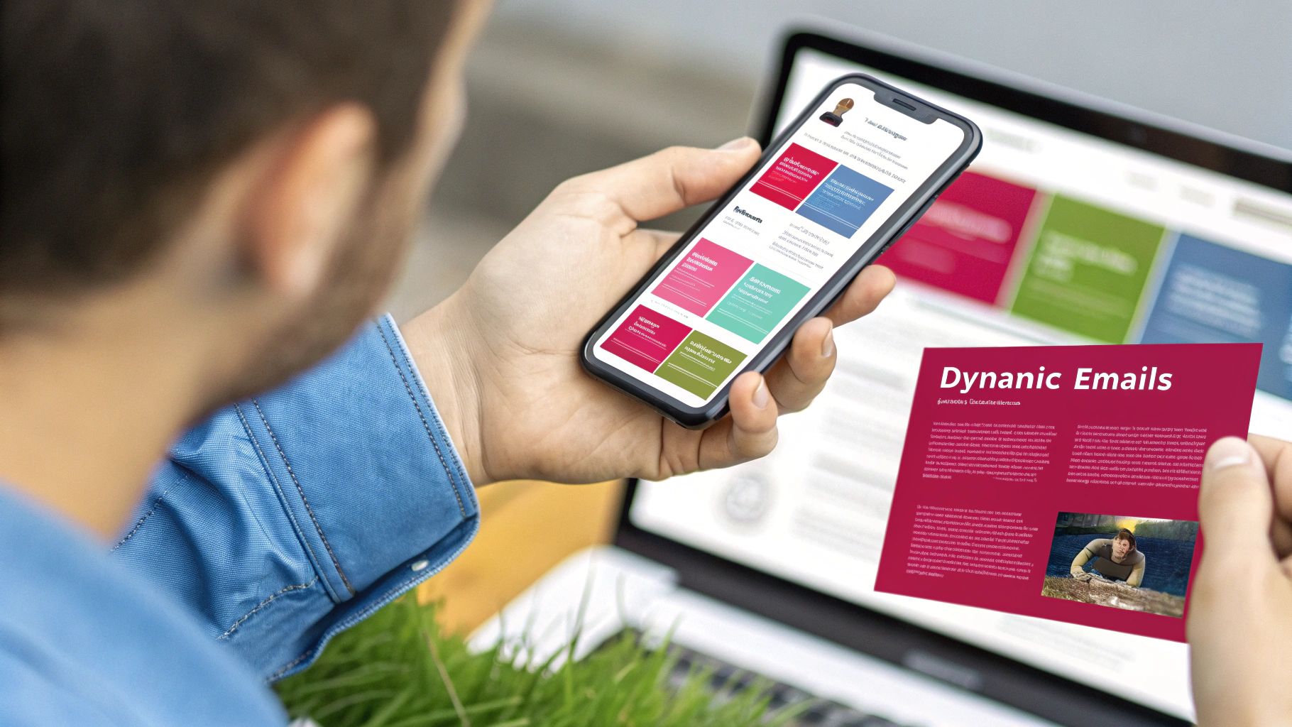 A personalized email from an e-commerce brand showing dynamic content.