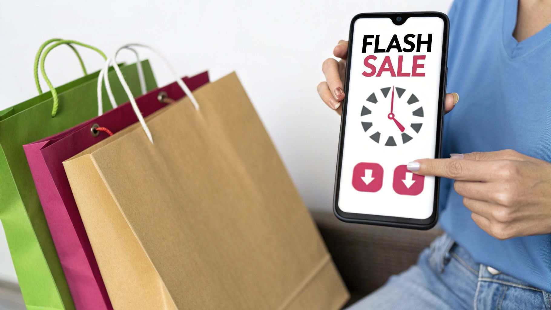 Flash Sale and Promotional SMS Template
