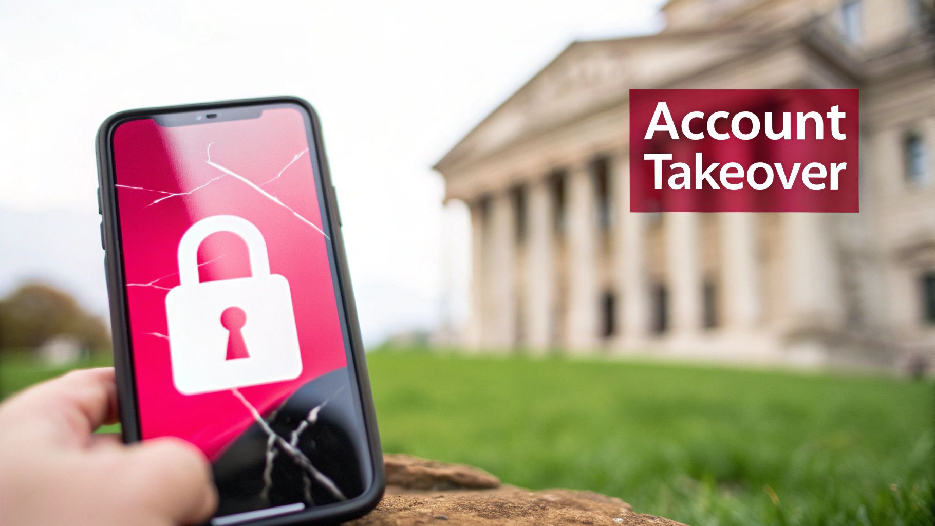 A person looking concerned at their smartphone, representing the real-world consequences of unencrypted texts.