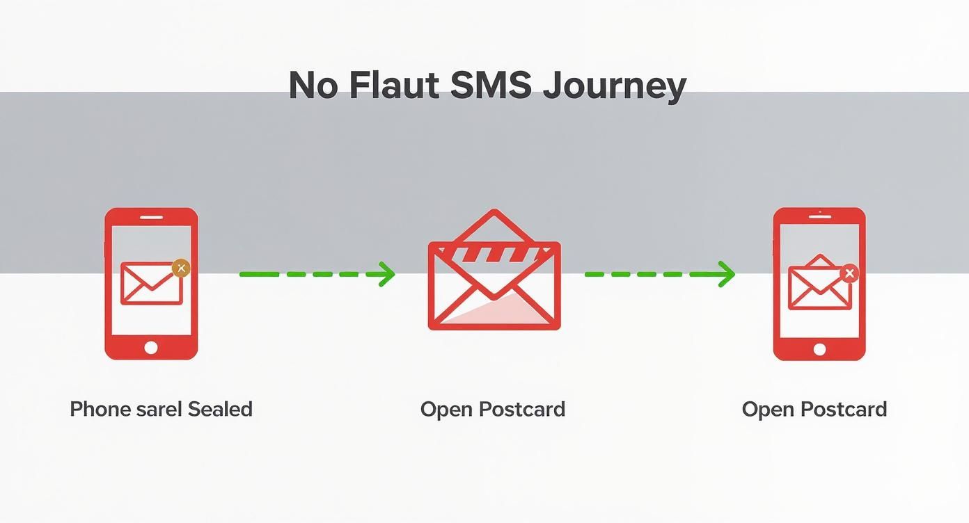 Infographic about is sms encrypted