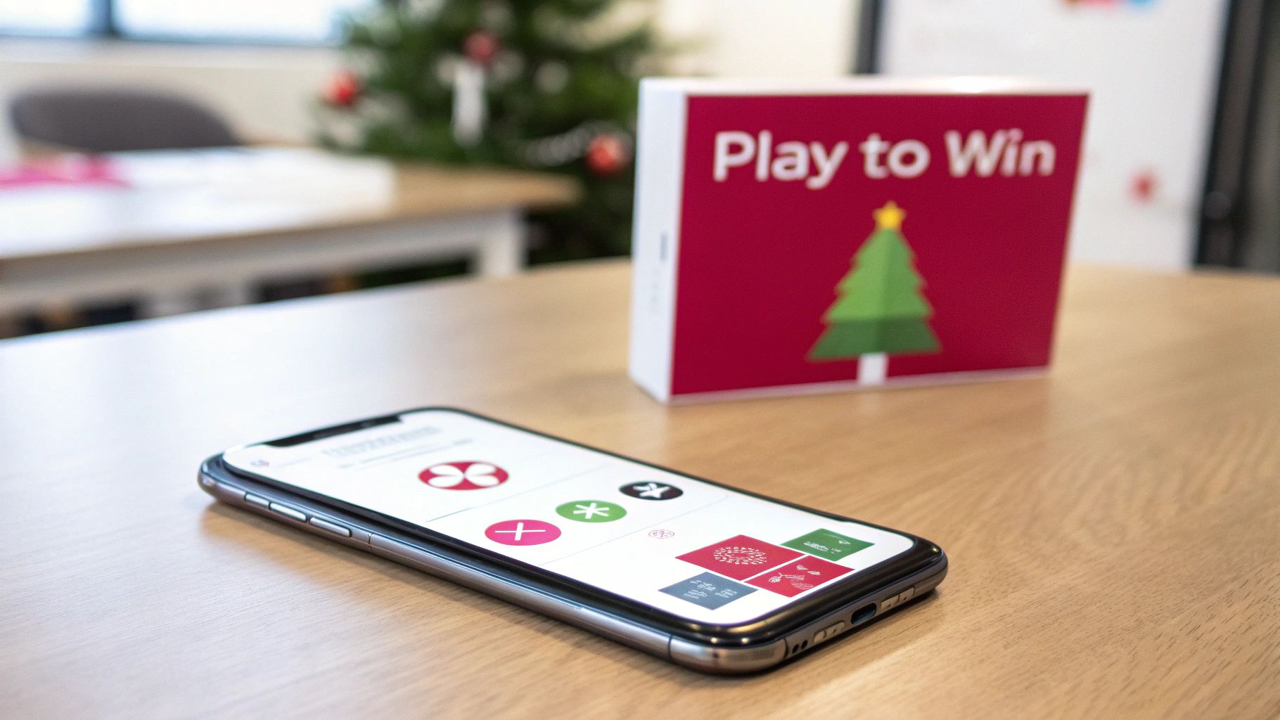 Interactive/Gamified Holiday Message