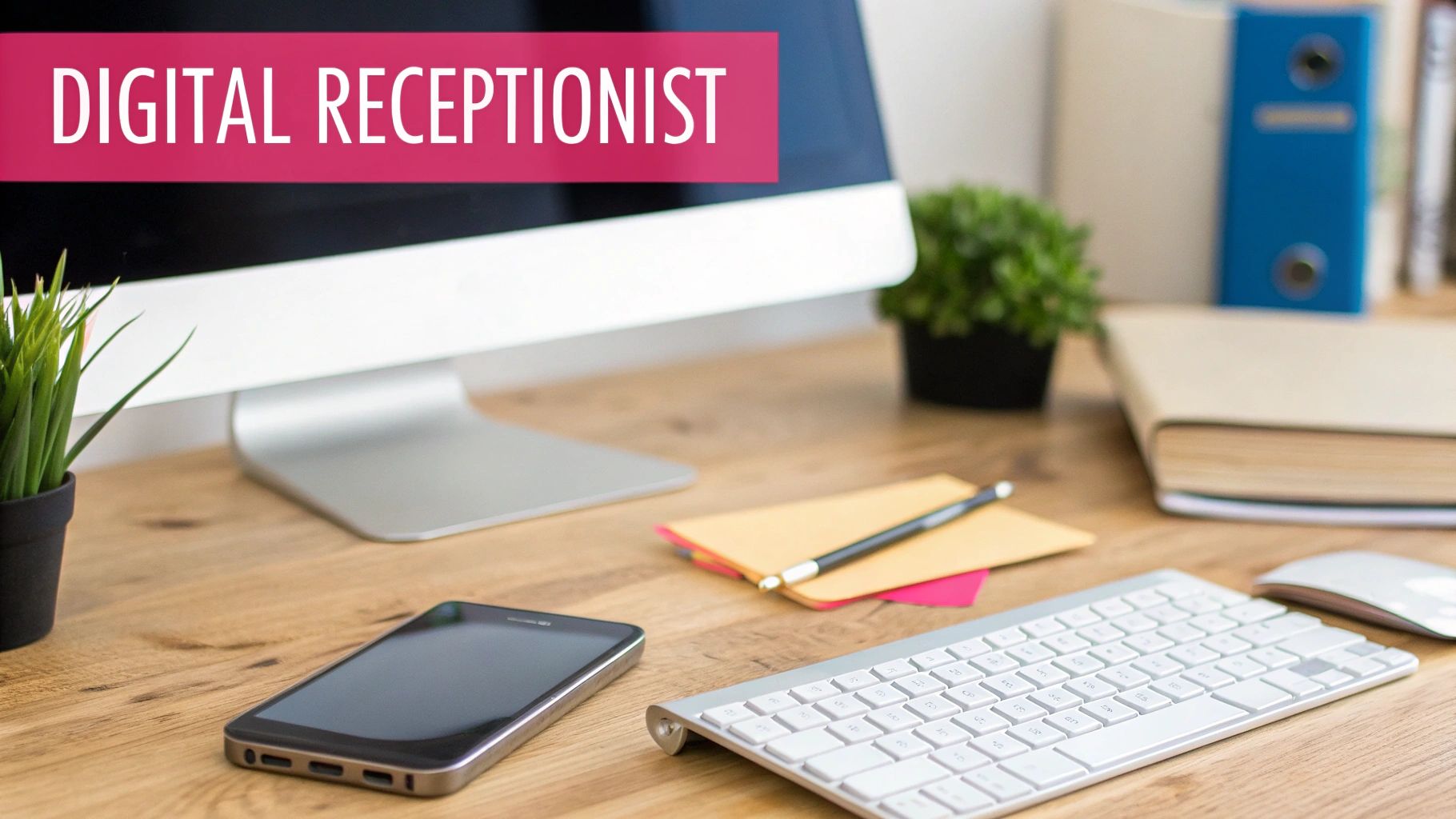 A person setting up automated responses on their smartphone, symbolizing the ease of auto reply text messaging.