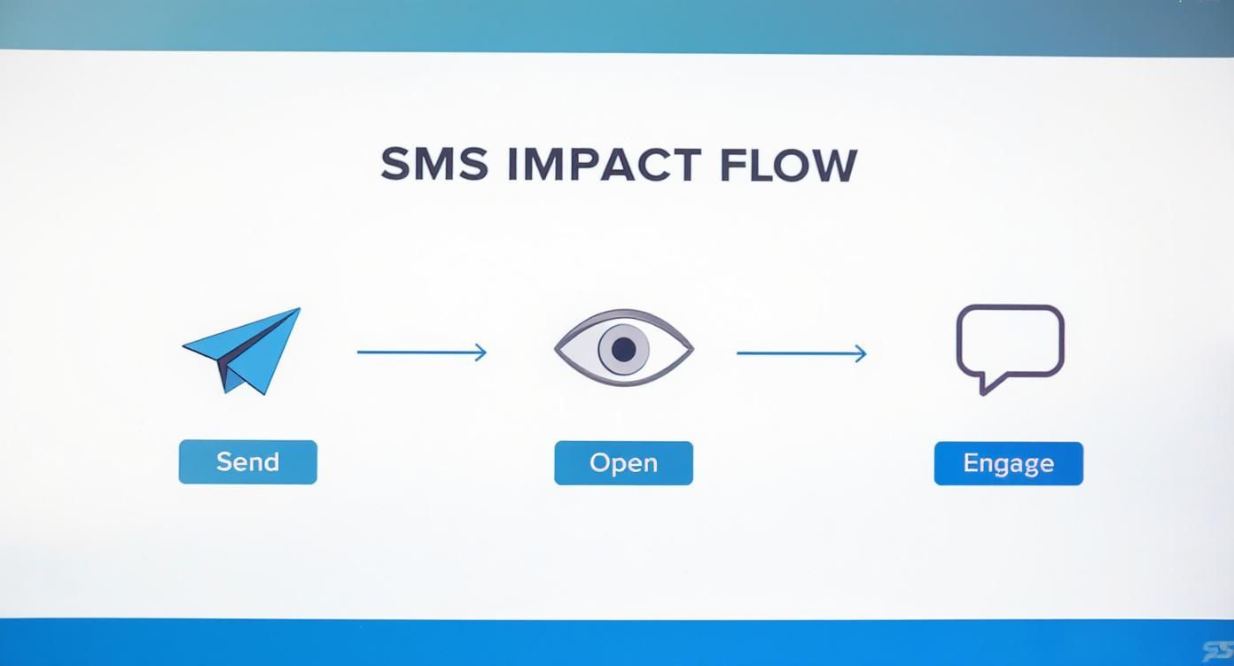 Infographic about send mass text