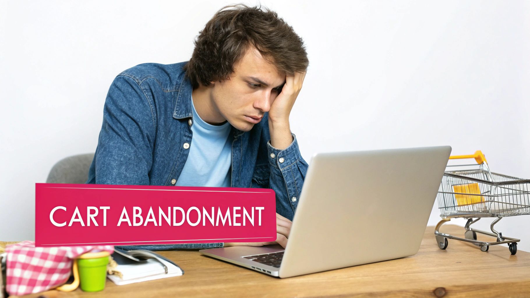 Customers abandoning online shopping carts