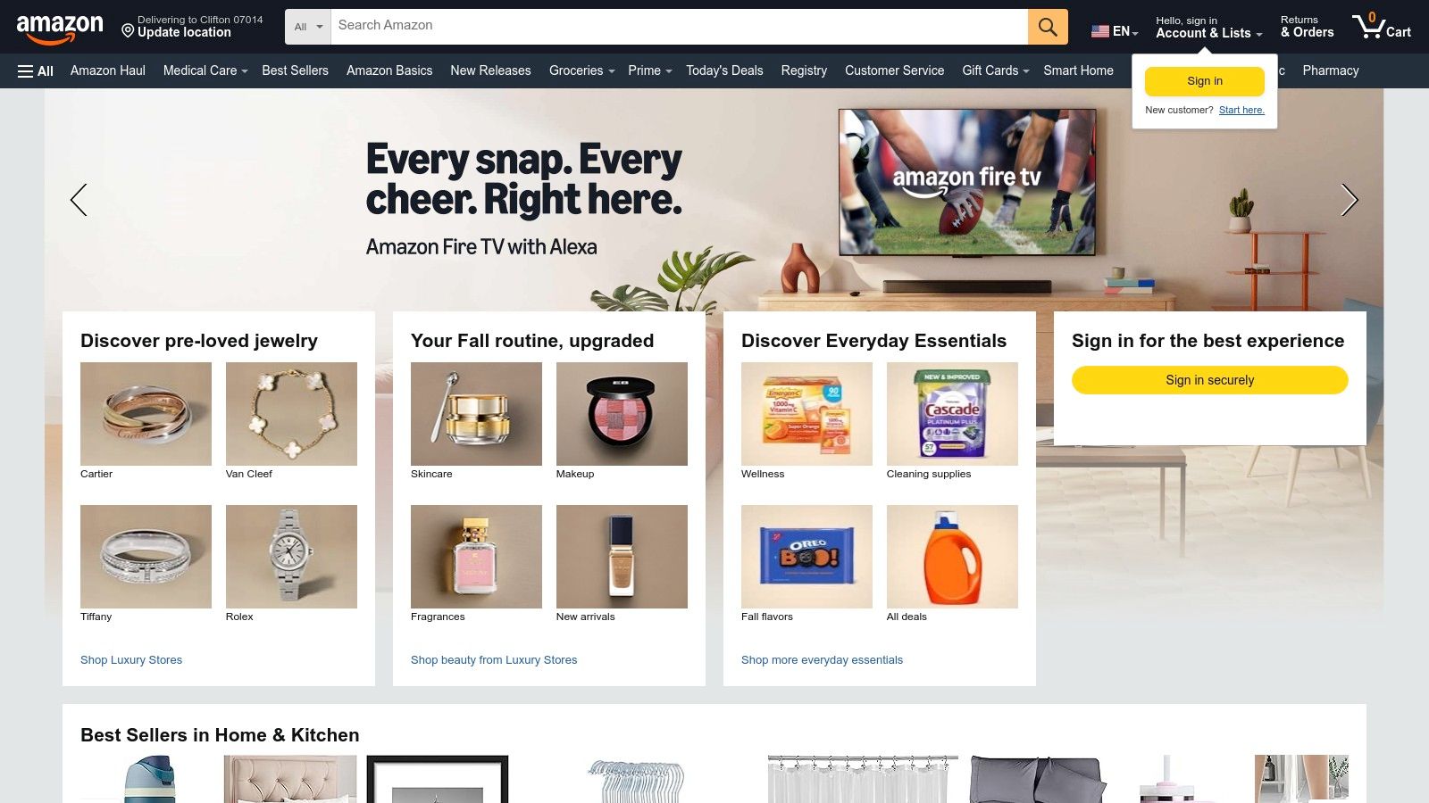 Amazon's website showcasing books on marketing automation.
