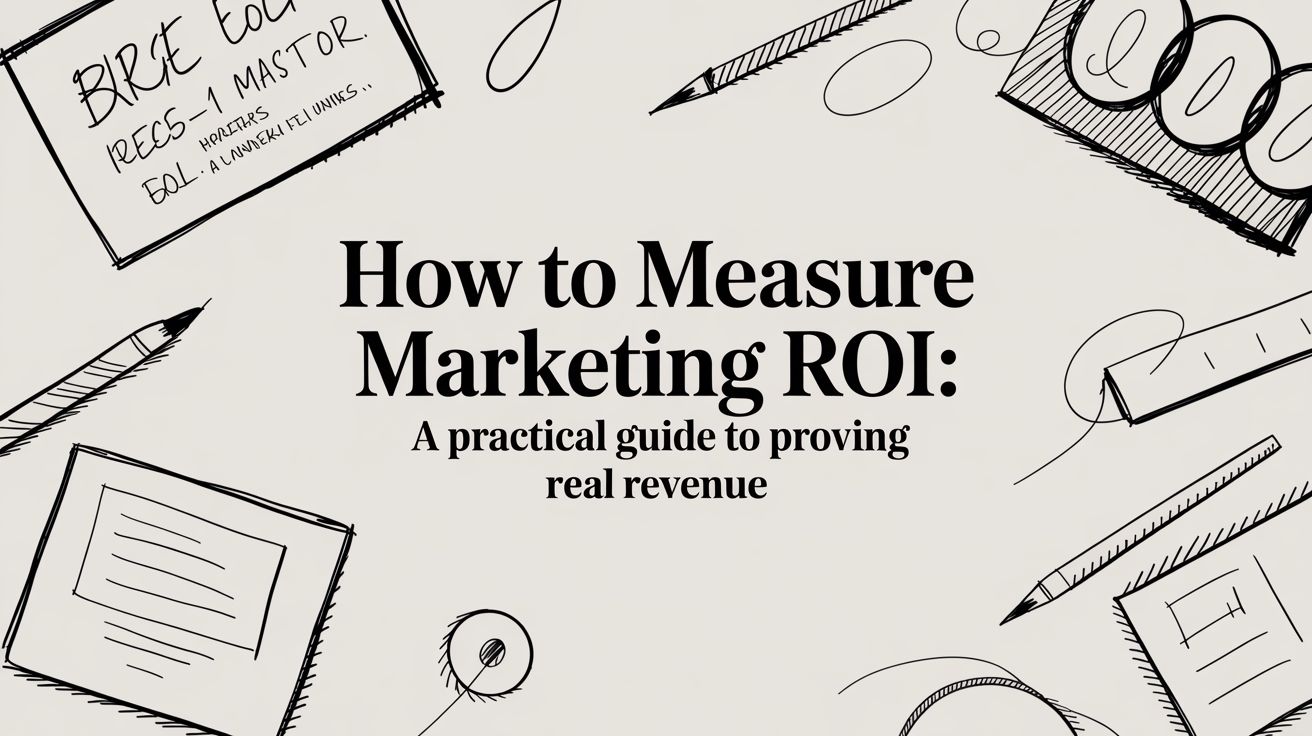 How to measure marketing roi: A Practical Guide to Proving Real Revenue