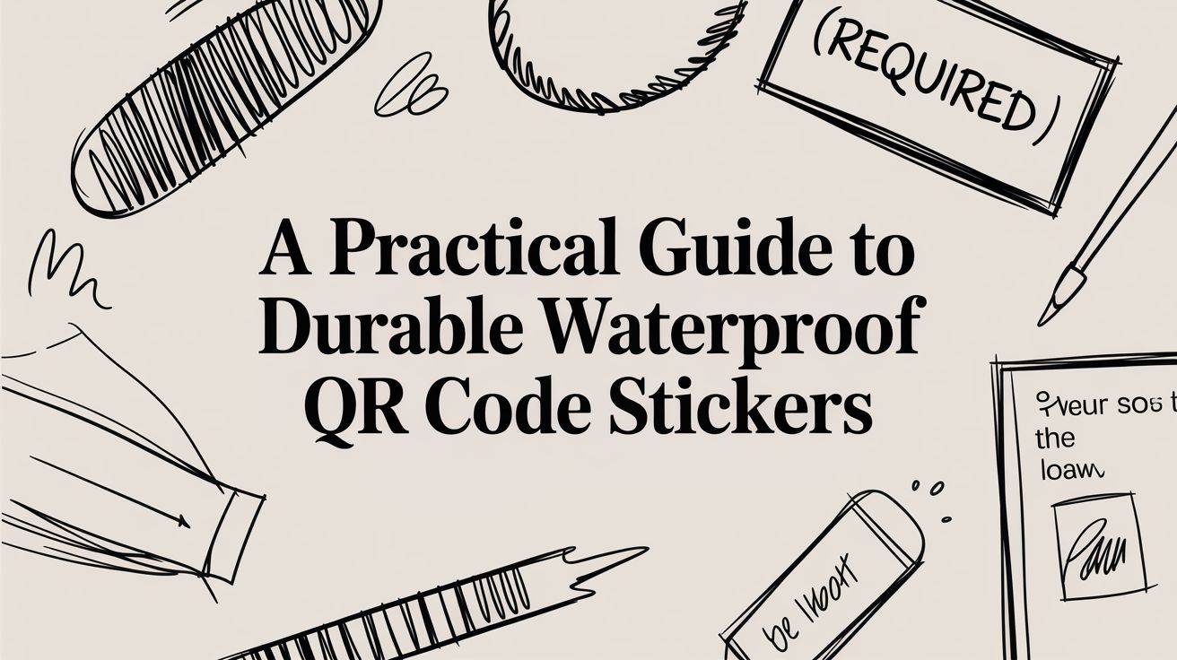 A Practical Guide to Durable Waterproof QR Code Stickers