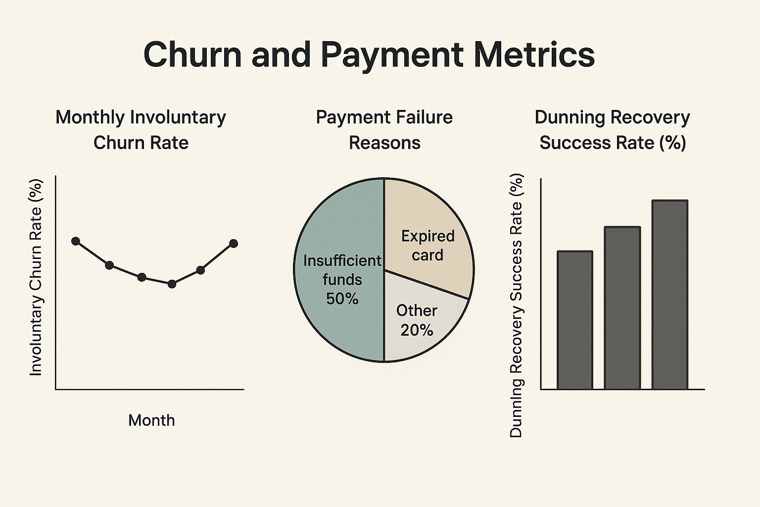 Infographic about reduce involuntary churn