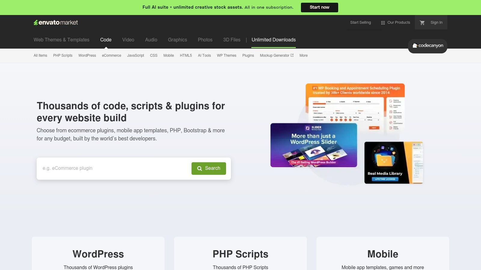 CodeCanyon (Envato Market)
