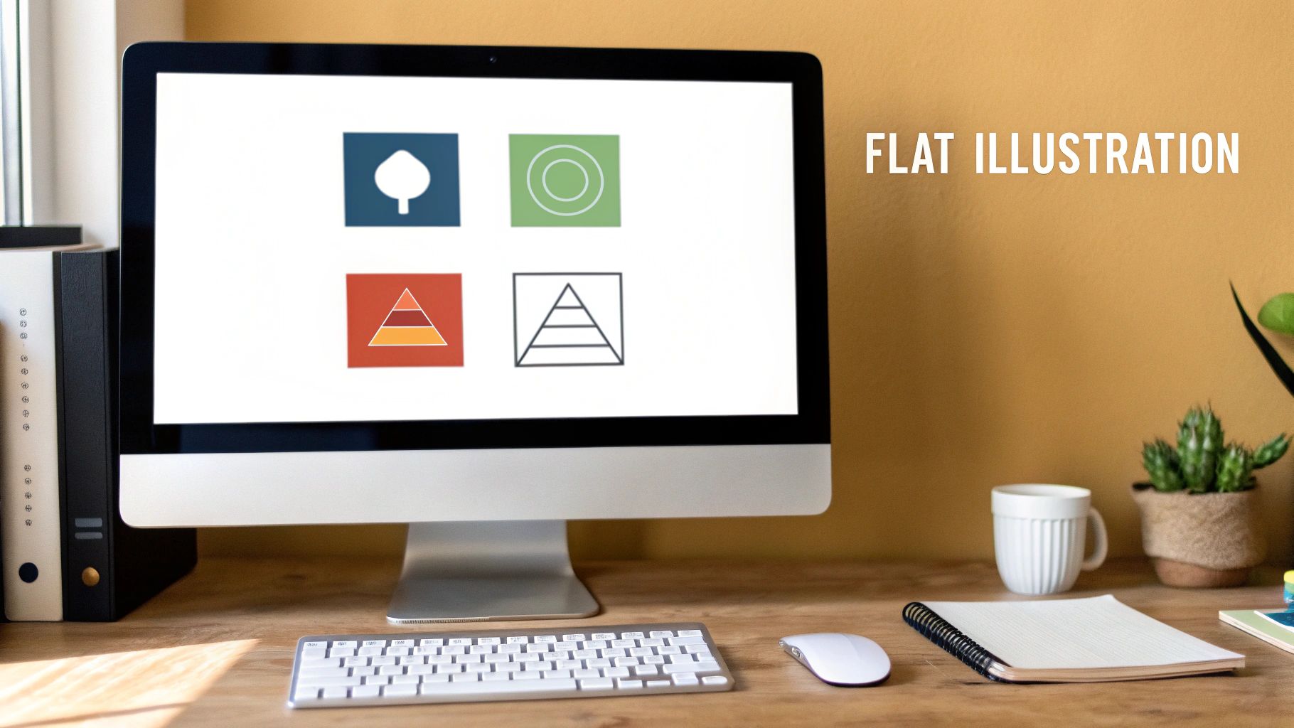 1. Flat Illustration: The Language of Digital Clarity