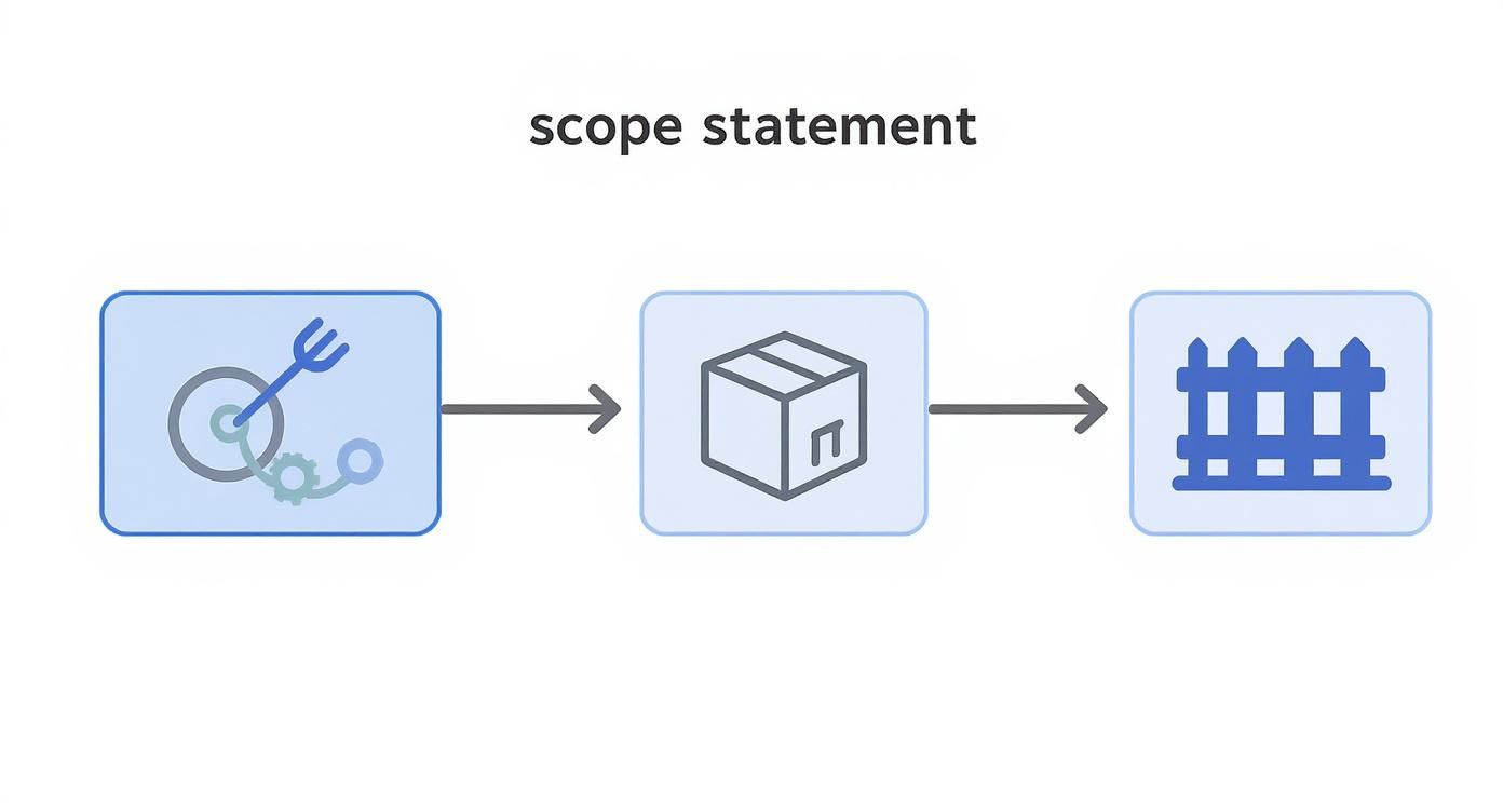 Infographic about how to avoid scope creep