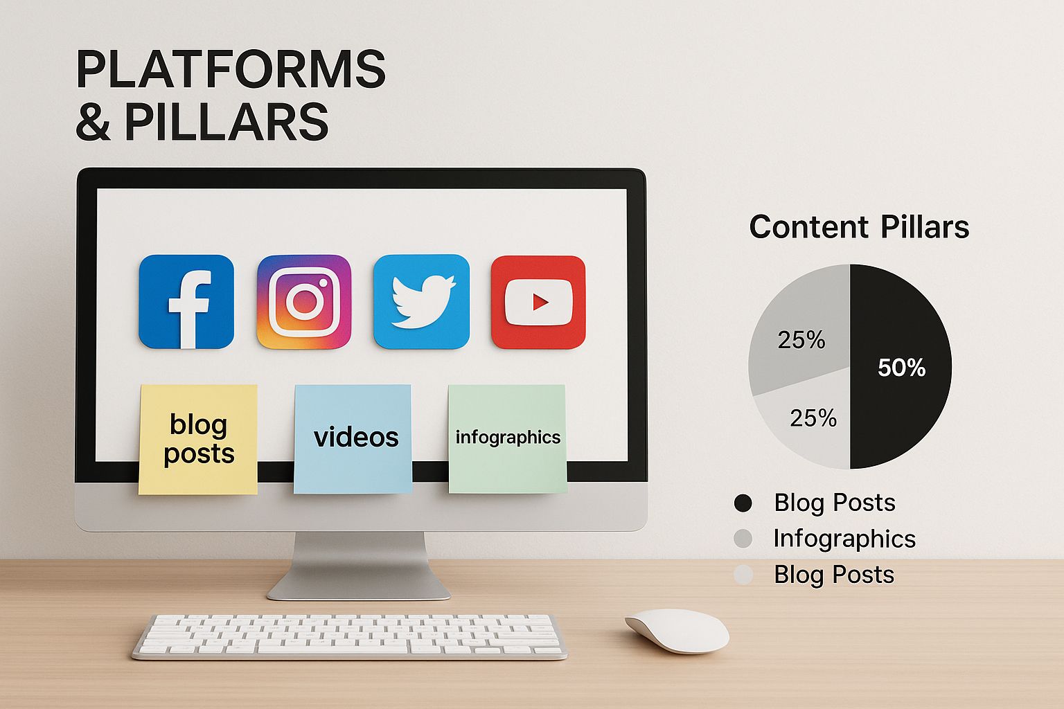 Infographic about nonprofit social media strategy