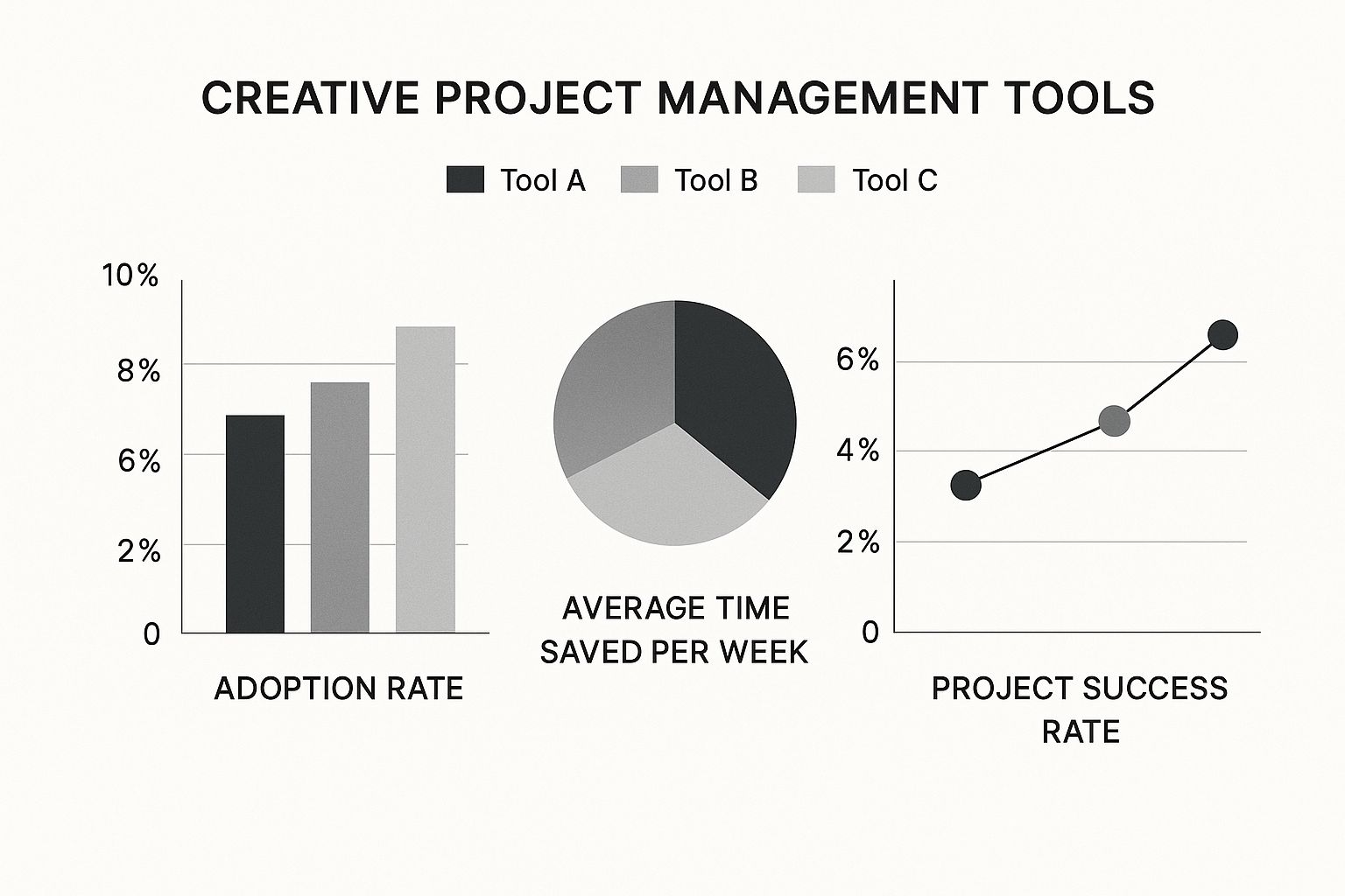Infographic about creative project management