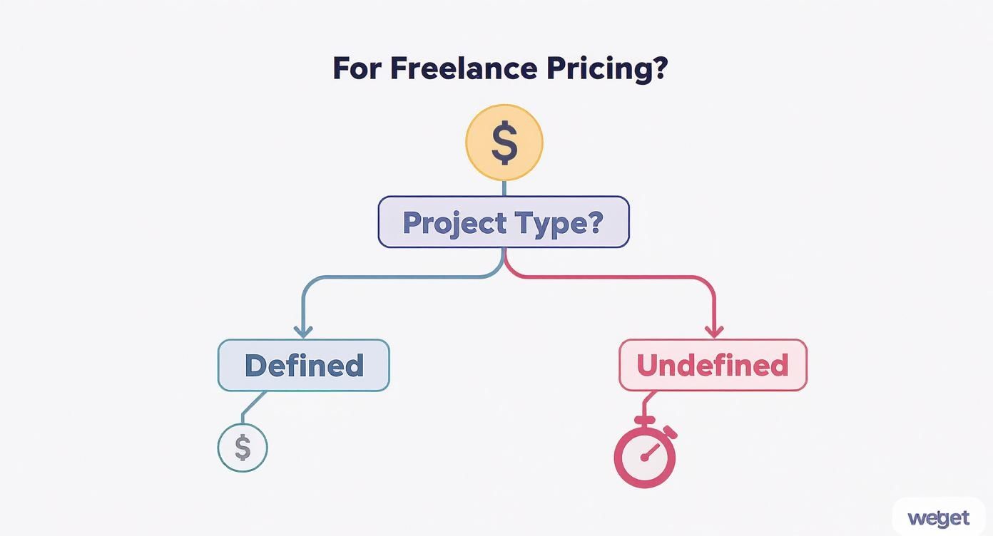 Infographic about how to start a freelance business