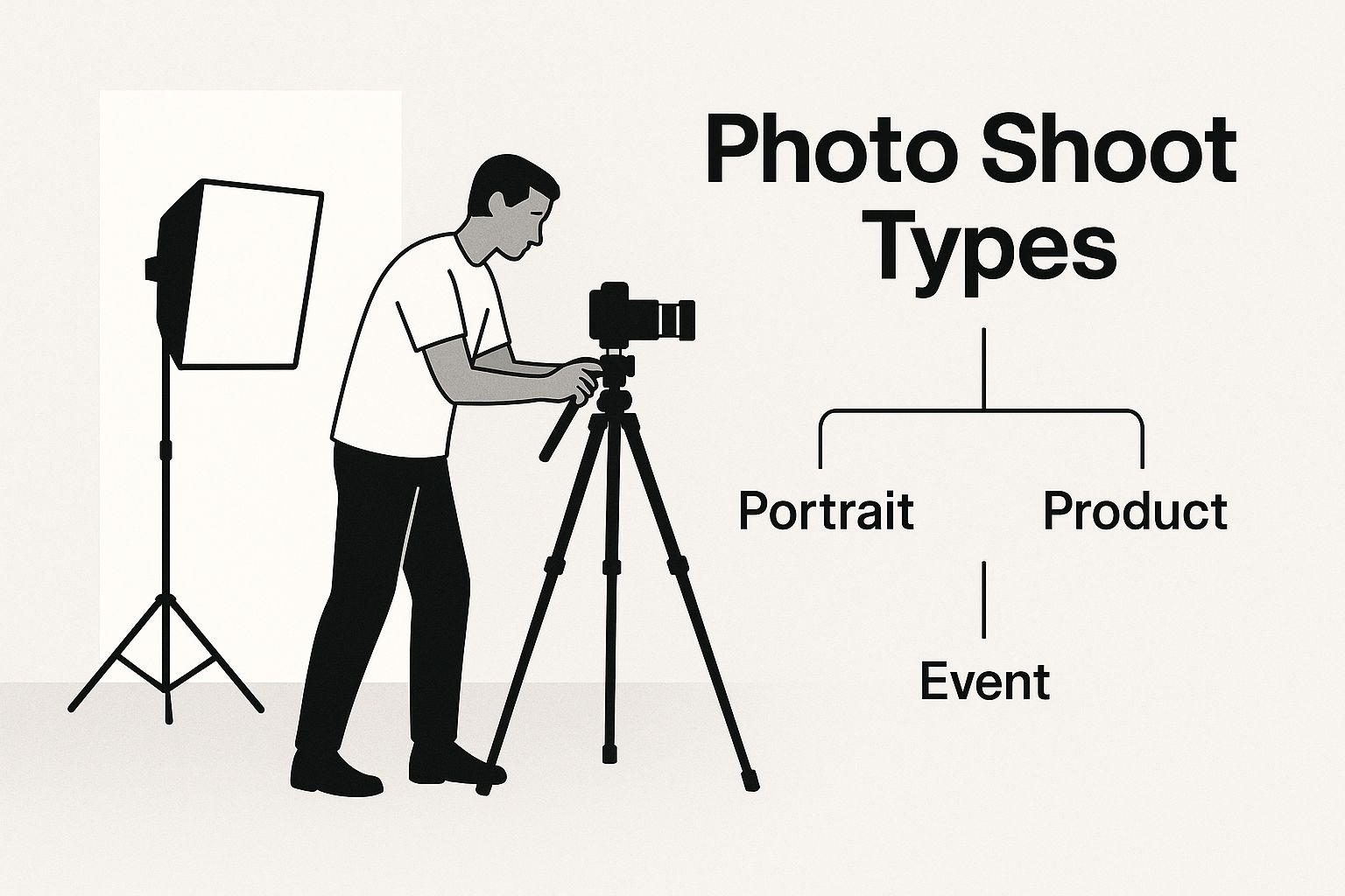 Infographic about how much does a photo shoot cost