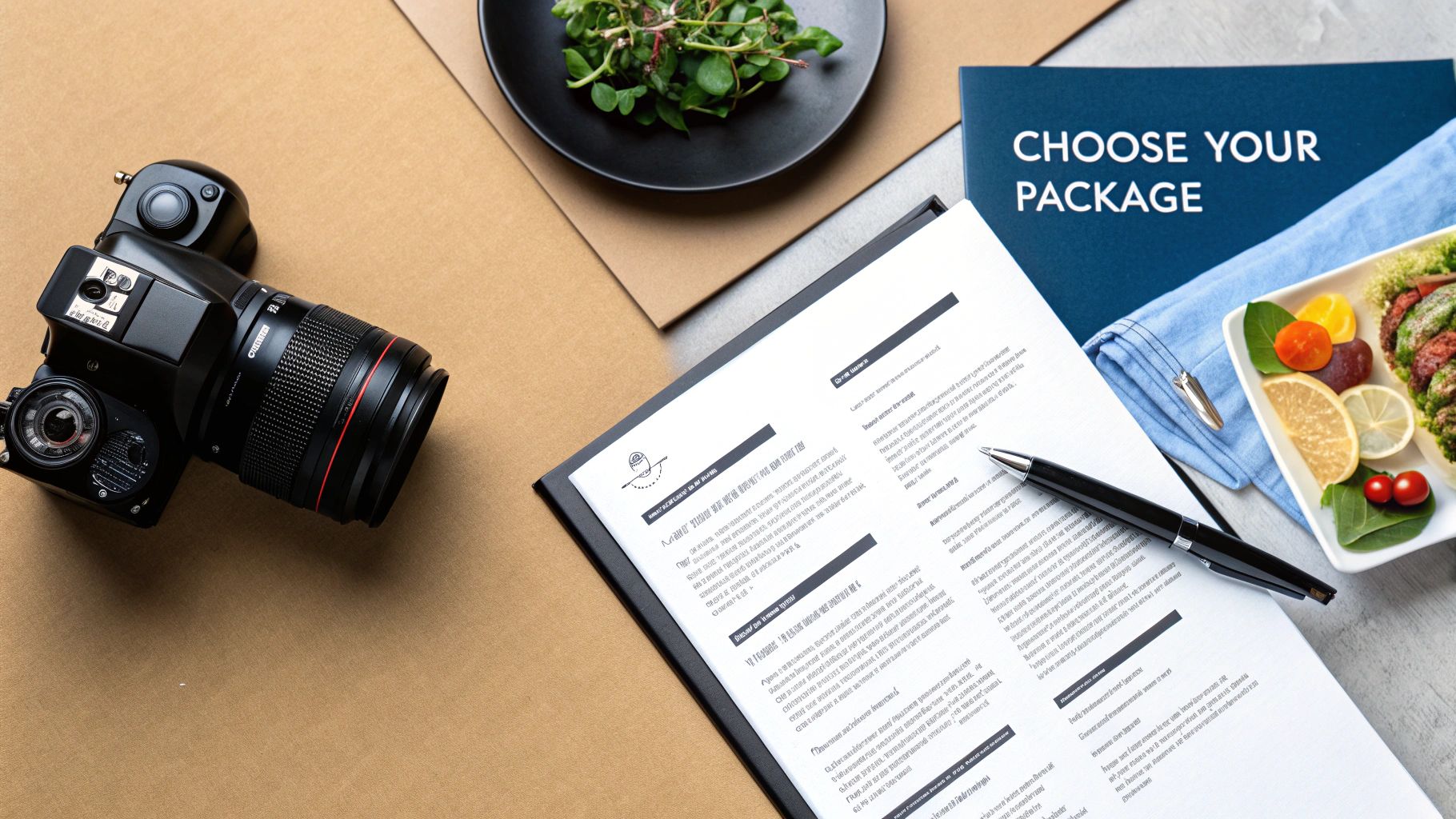 A photographer reviewing images on their camera's screen during a photoshoot.