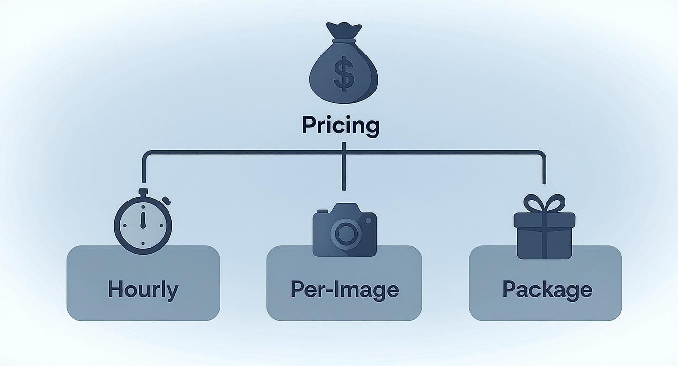 Infographic about photography price packages
