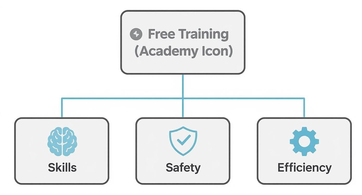 Infographic about The Tait Radio Academy