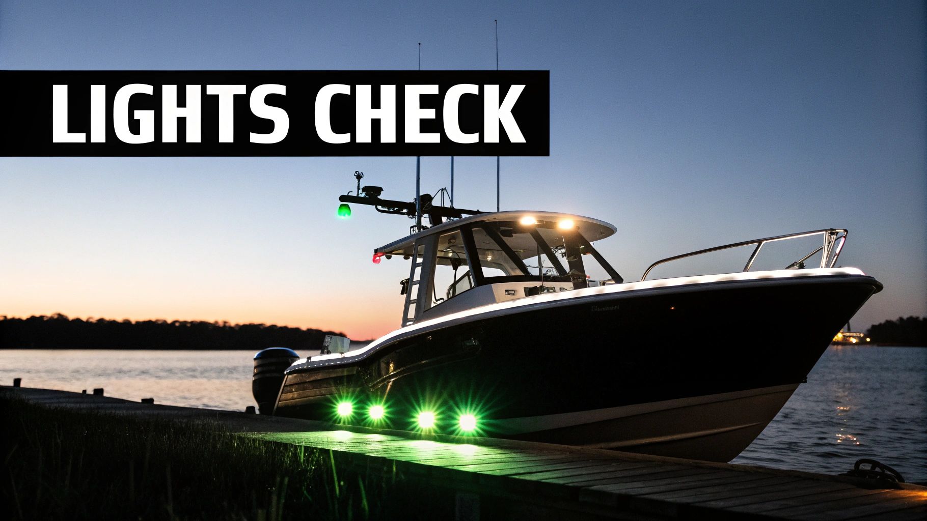 Navigation Light Functionality Check