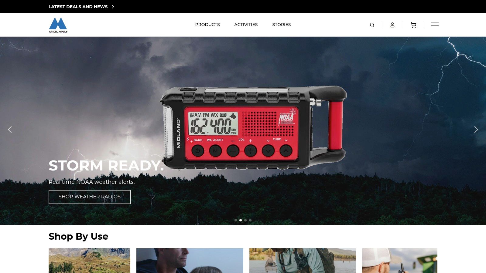 Midland GXT1000VP4 50-Channel GMRS Radio