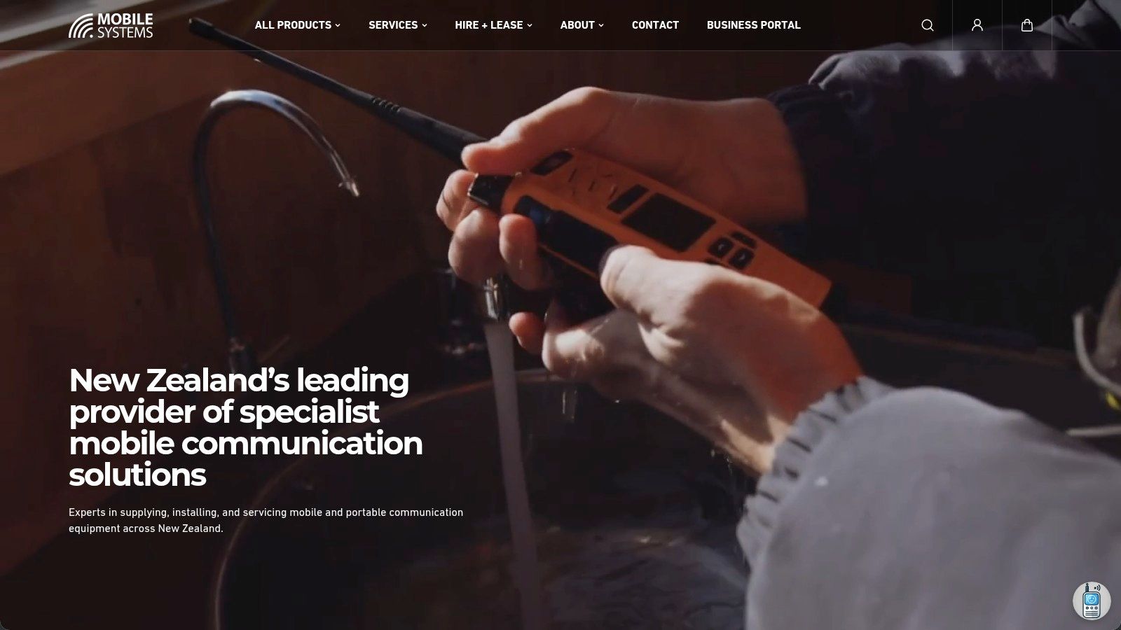 A selection of rugged, professional-grade handheld radios available for various industries in New Zealand.