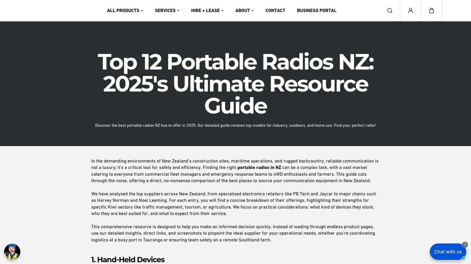 Top 12 Portable Radios NZ: 2025's Ultimate Resource Guide