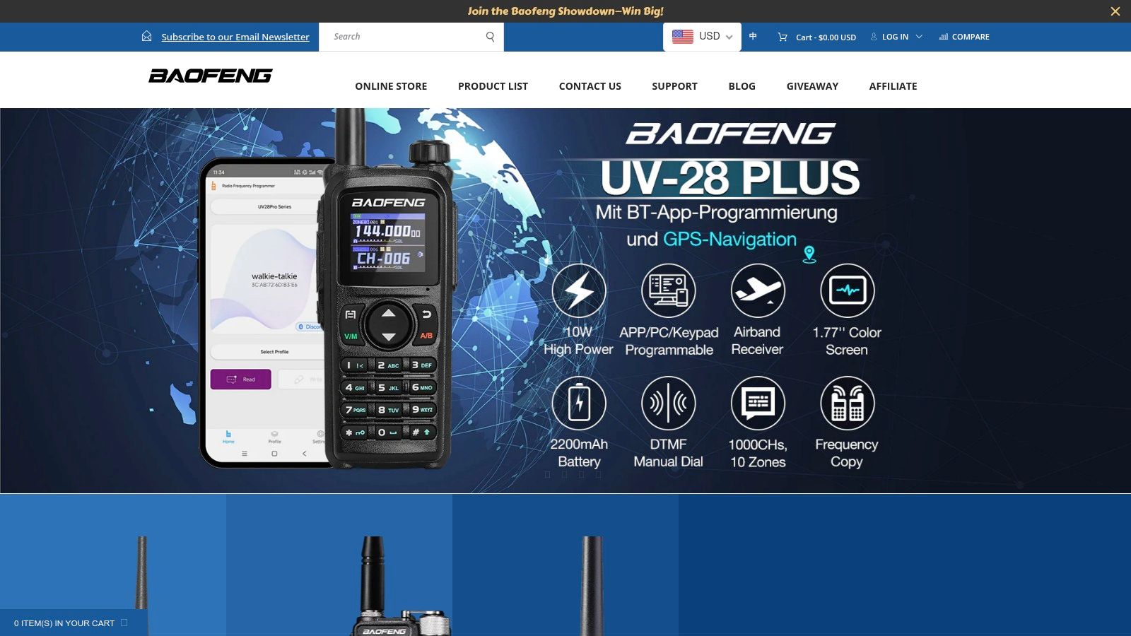Baofeng UV-5R Dual Band Radio