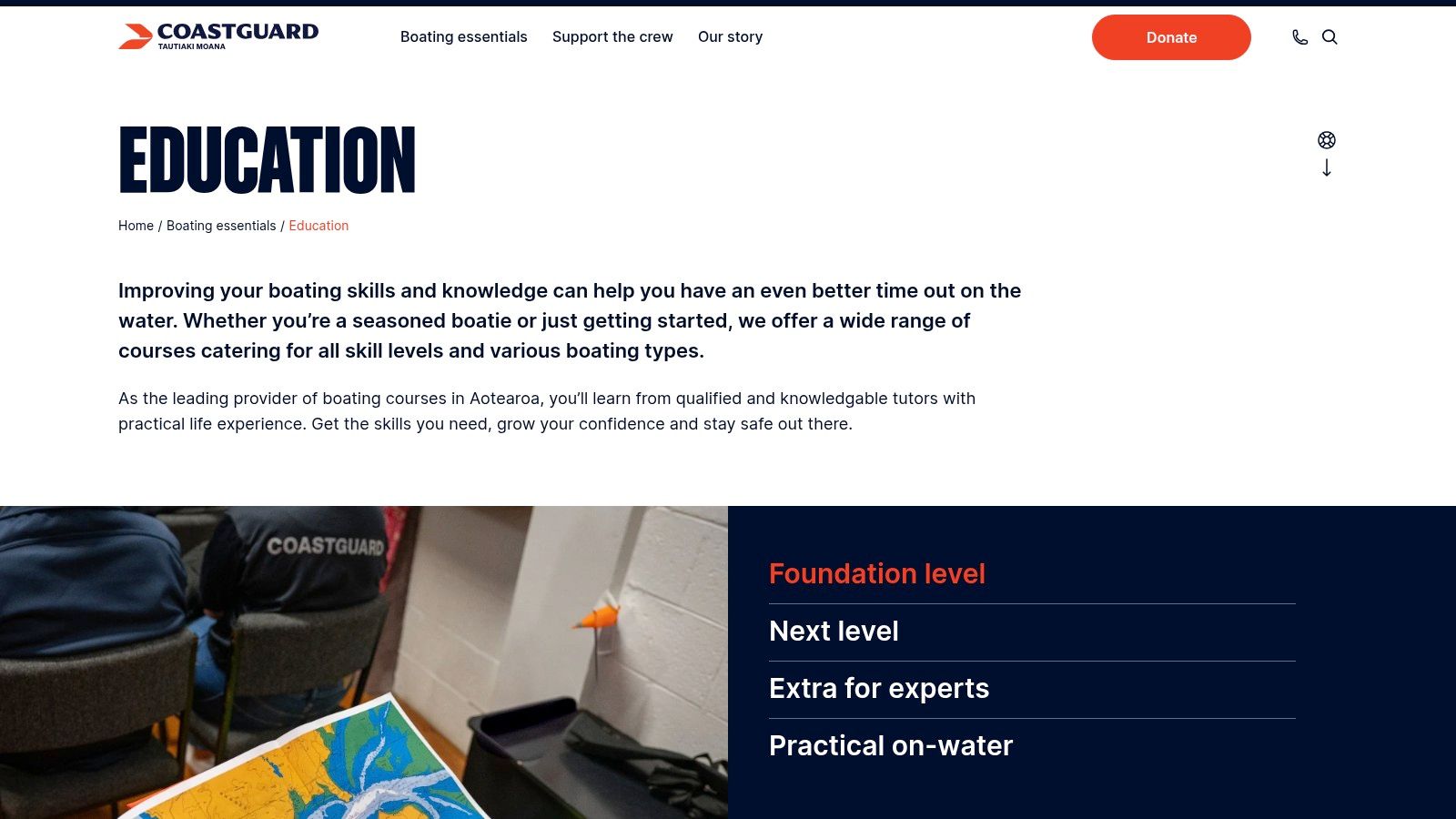 Coastguard Boating Education