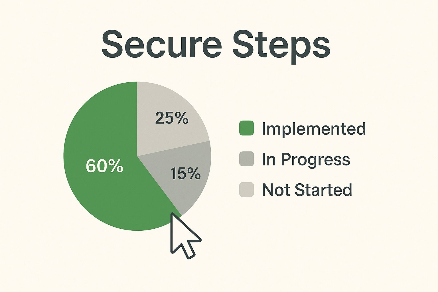Infographic about send an encrypted email
