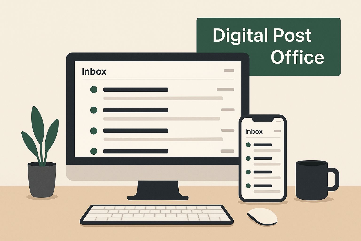 Infographic about what is email client