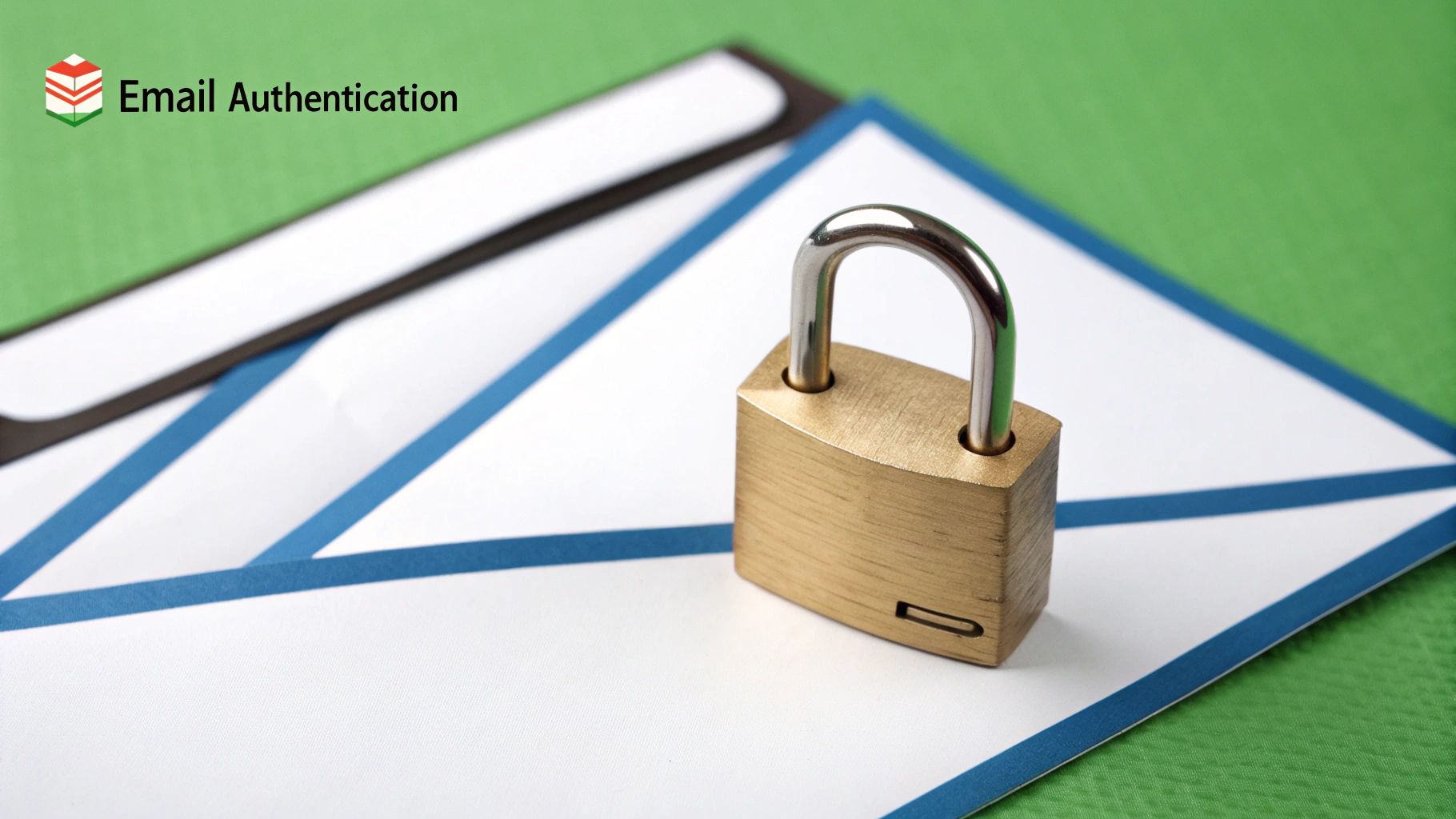 Image depicting a lock with a checkmark, symbolizing verification.