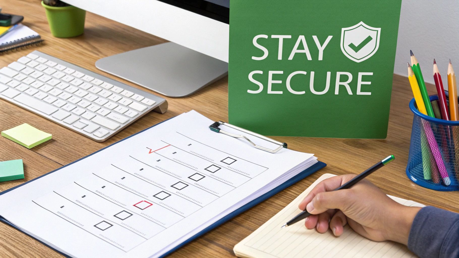 Developing consistent encryption habits