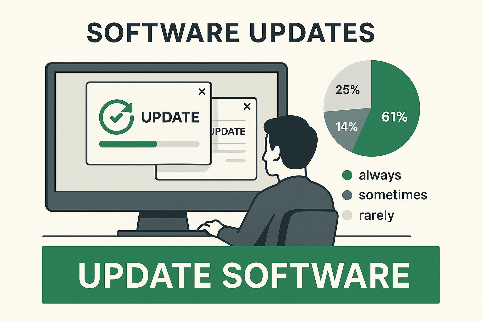 Infographic about how to protect against ransomware