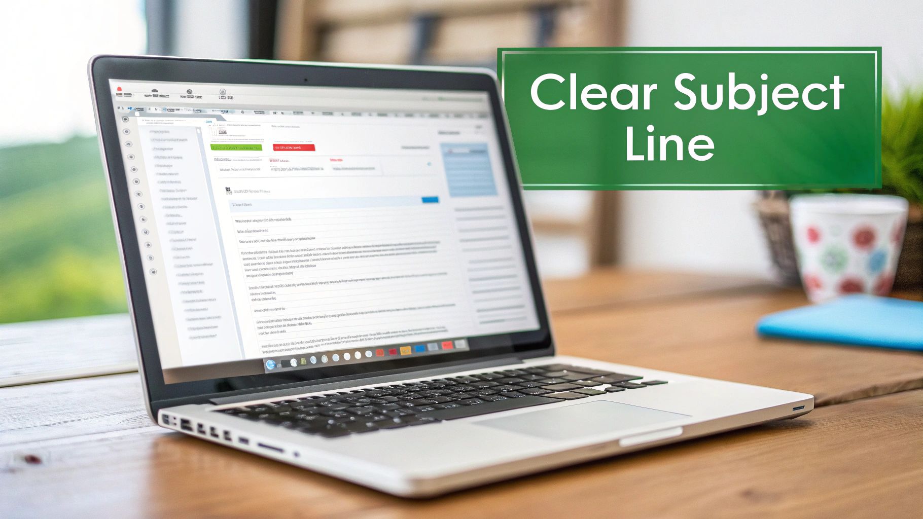 Professional Subject Line Template