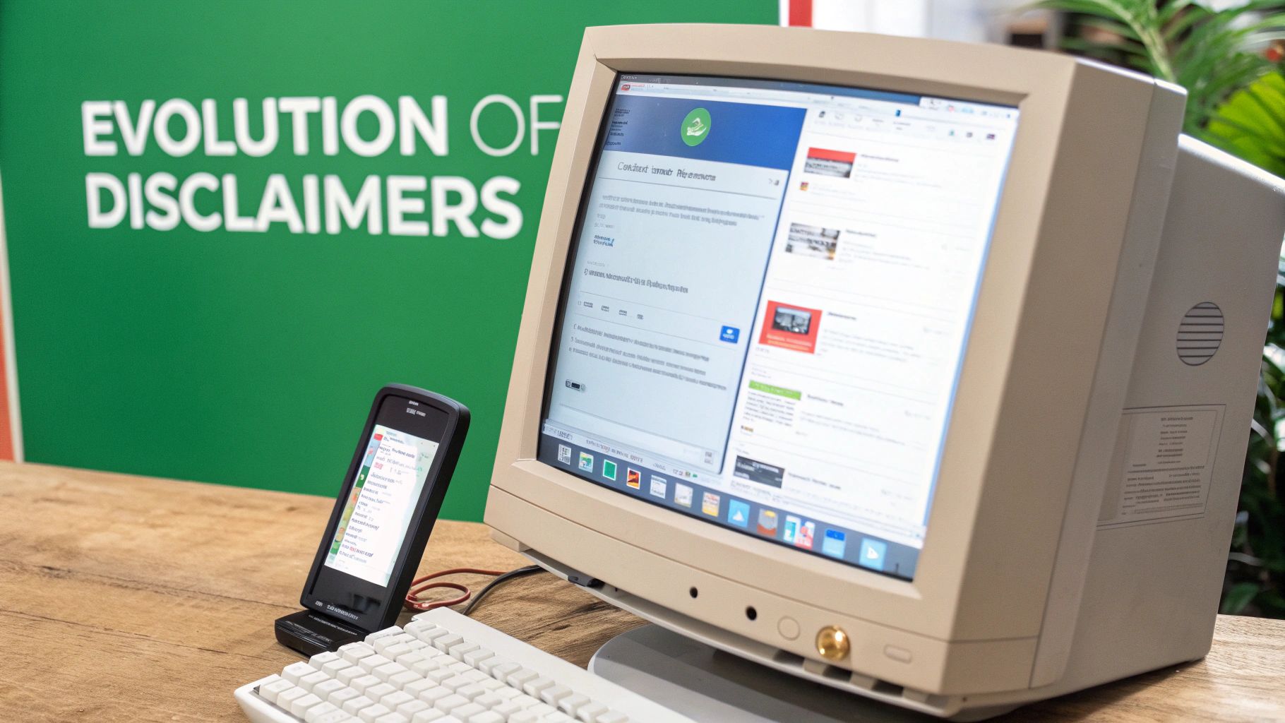 A magnifying glass hovering over an old, pixelated email interface, symbolizing the historical scrutiny of digital communication.