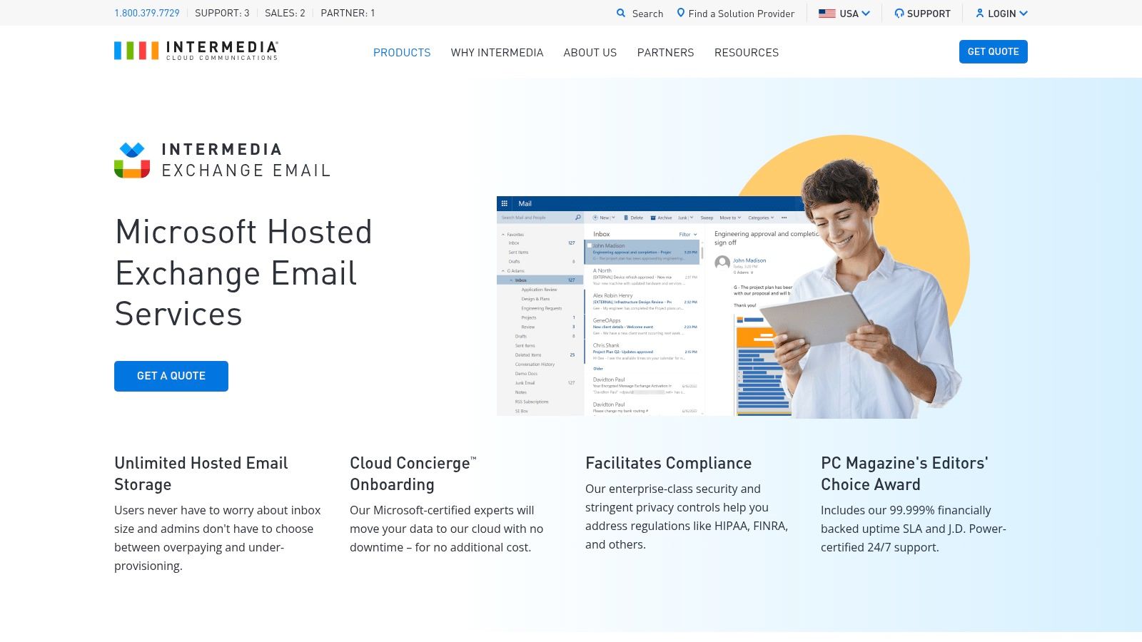 Intermedia (Hosted Exchange and Microsoft 365)