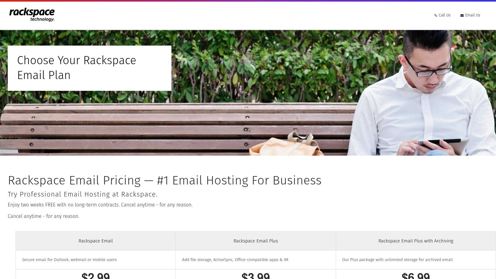 Rackspace Email (Hosted Email)