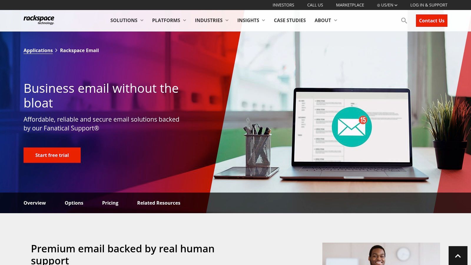 Rackspace Email