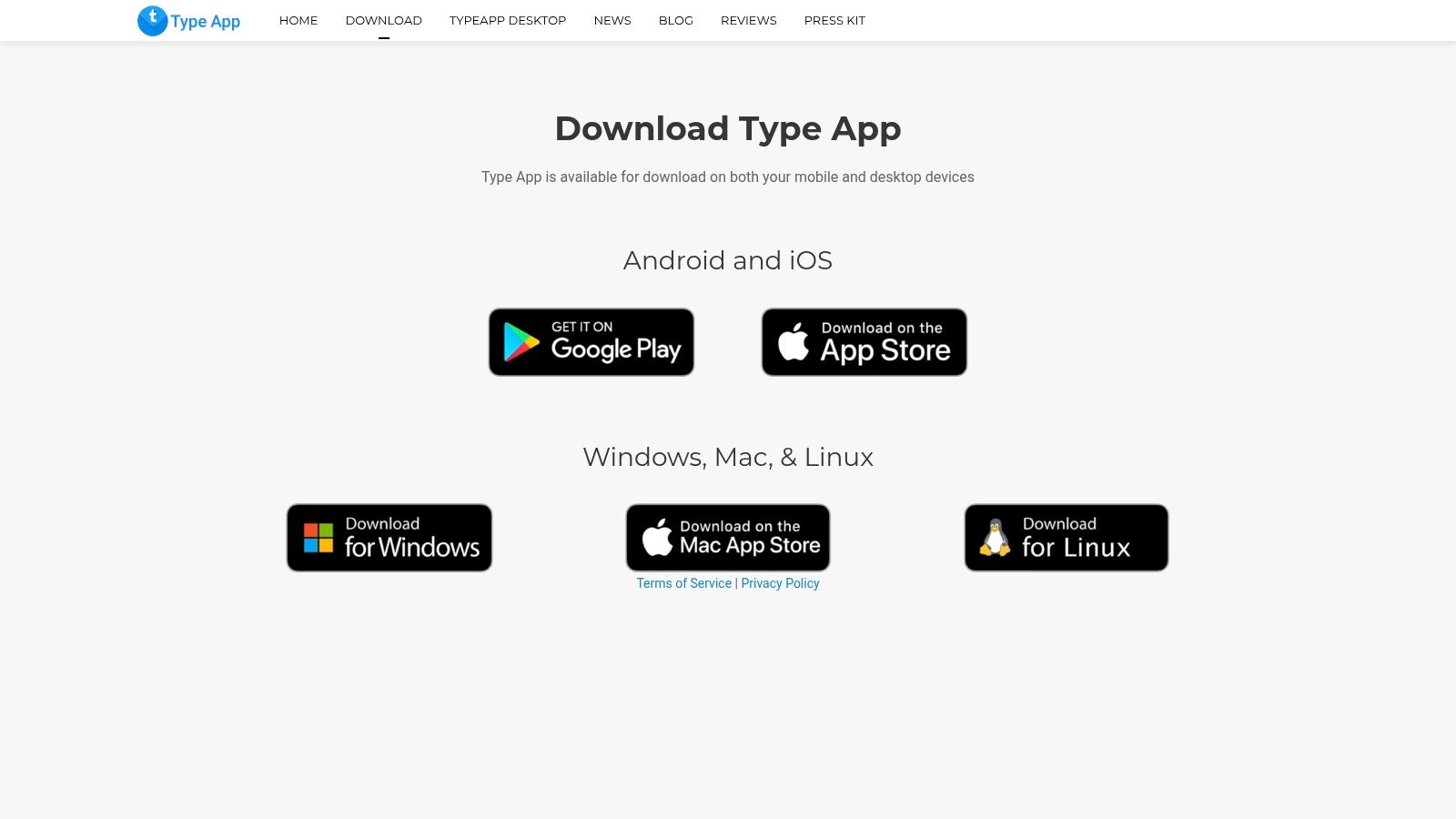 TypeApp