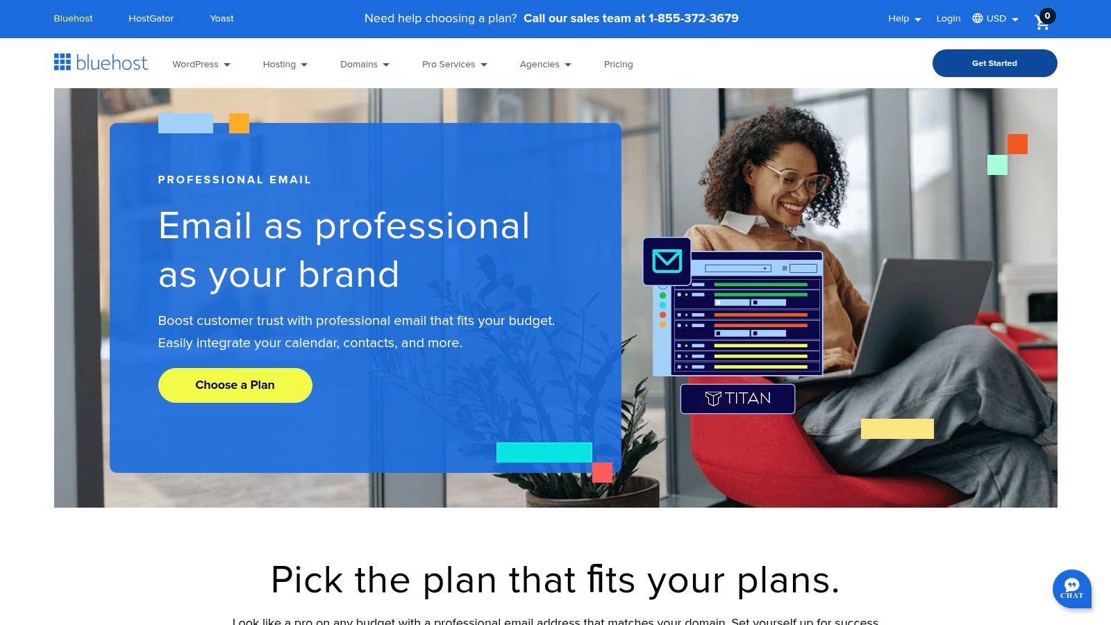 Bluehost Professional Email