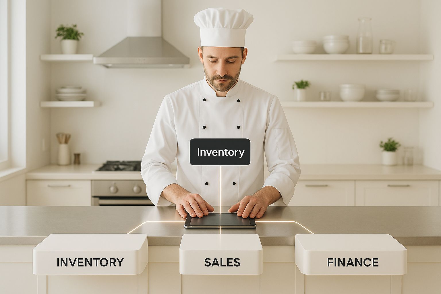 Infographic about erp for retail stores