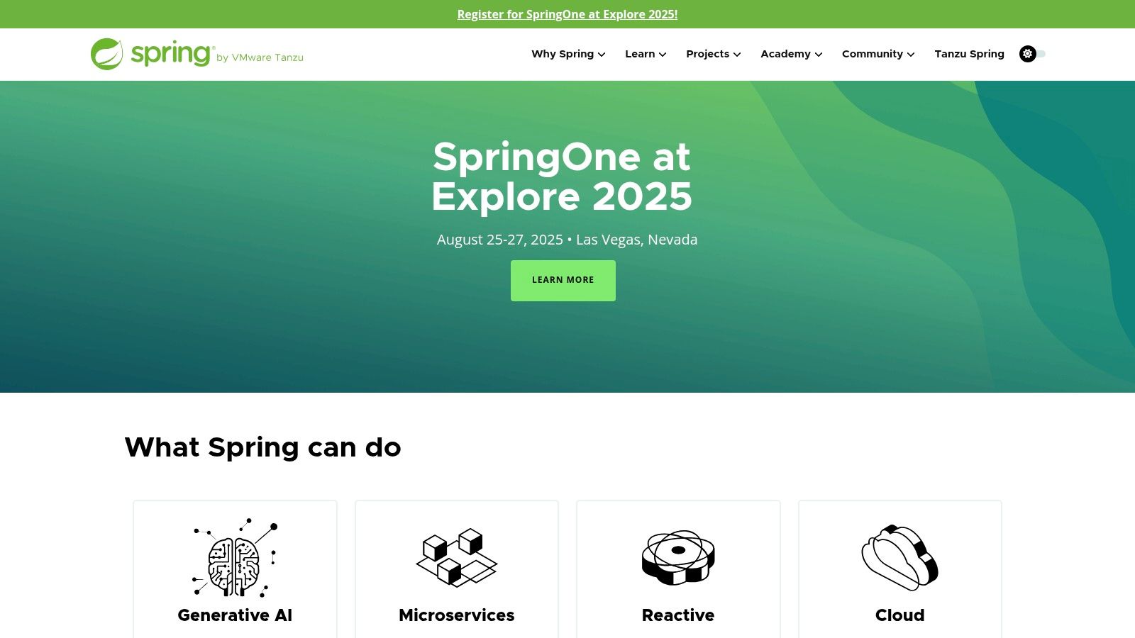Spring: The Enterprise-Grade Java Ecosystem