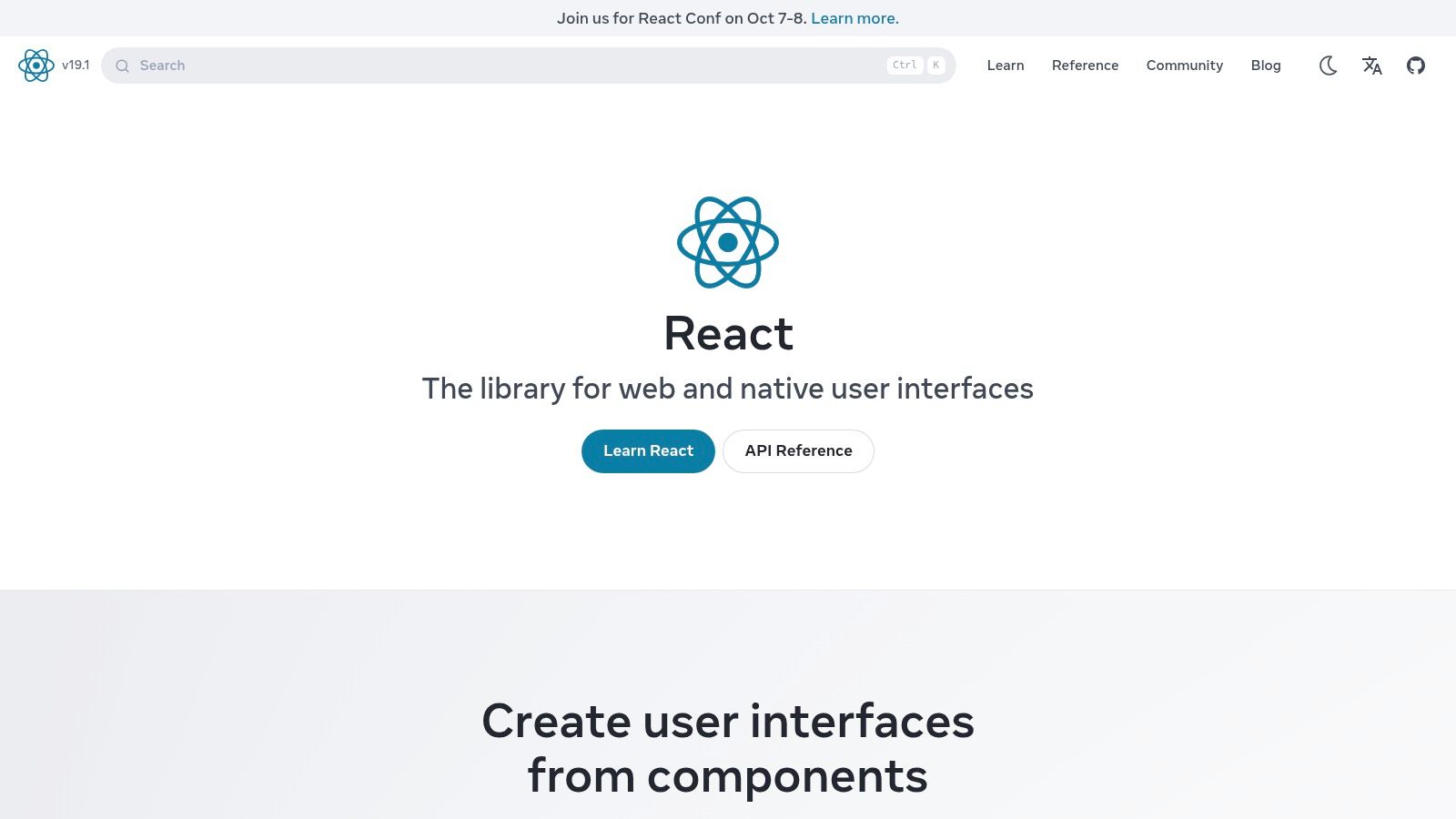 React: The Declarative UI Library for Composable Interfaces