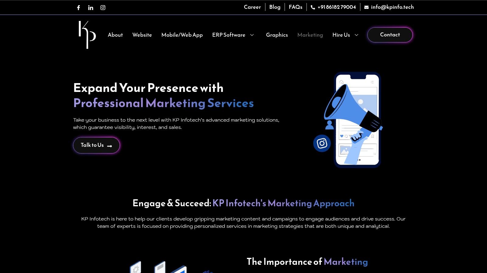 Marketing by KP Infotech