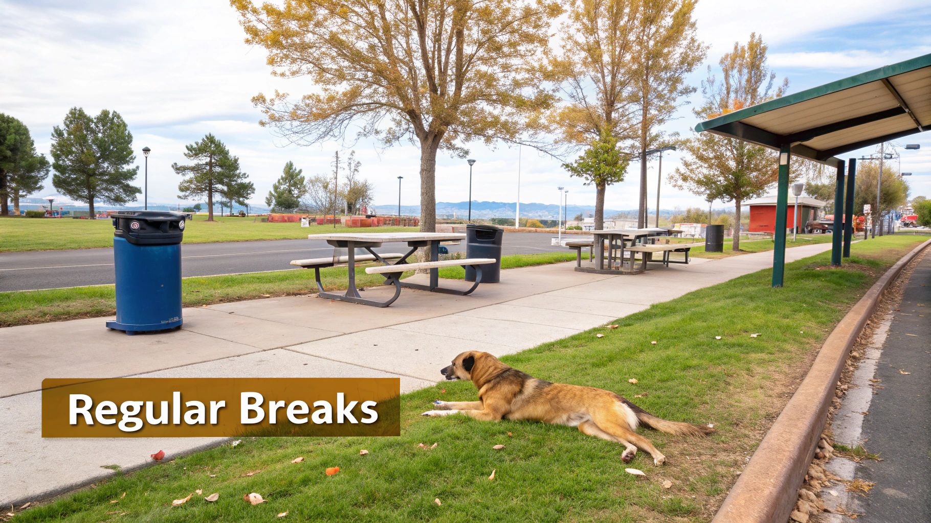 Plan Regular Stops Every 2-3 Hours