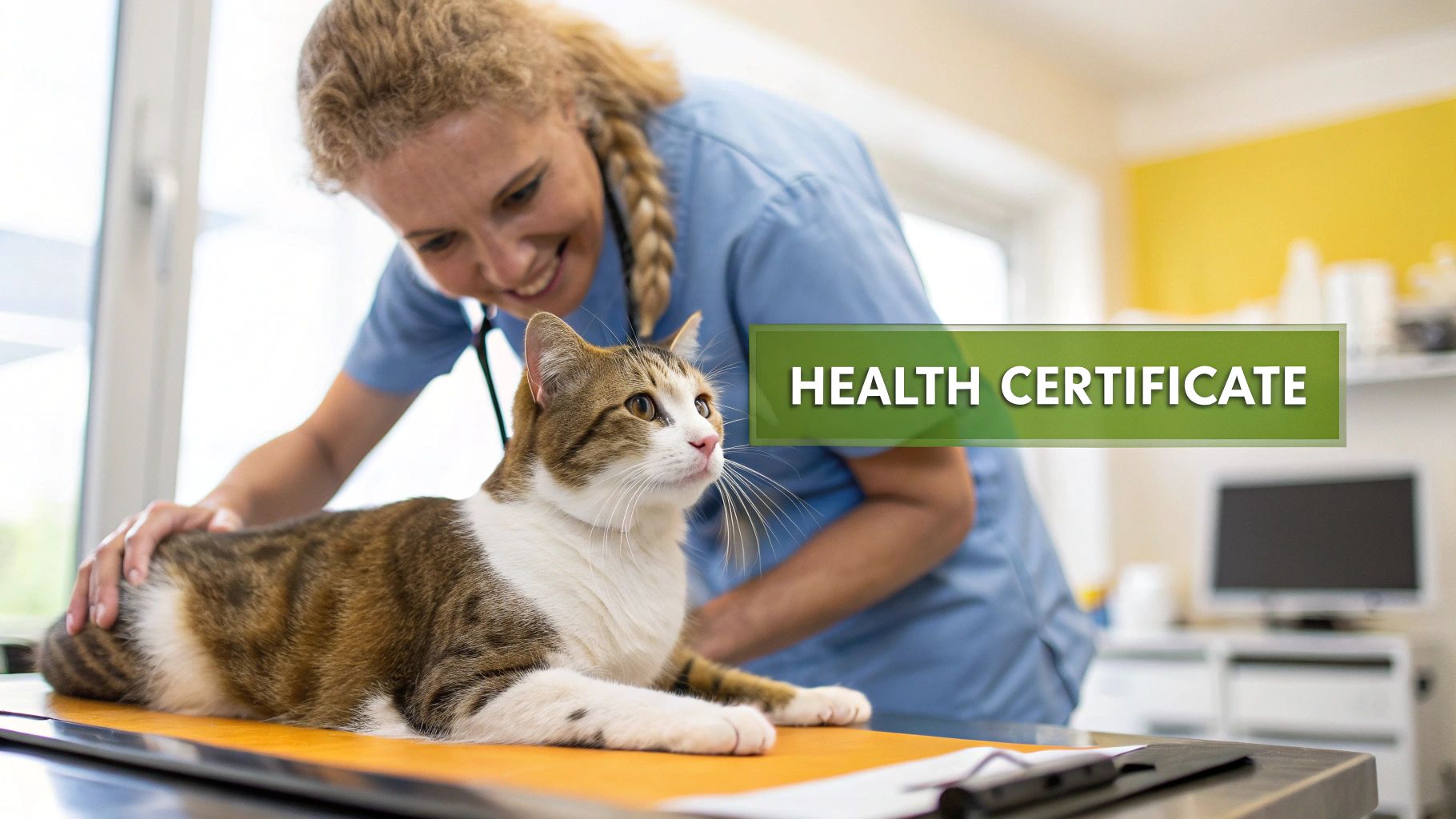 Pre-Flight Veterinary Health Check and Documentation